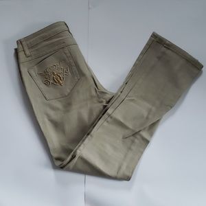 NWT Tan Jeans With Cute Back Pocket Design